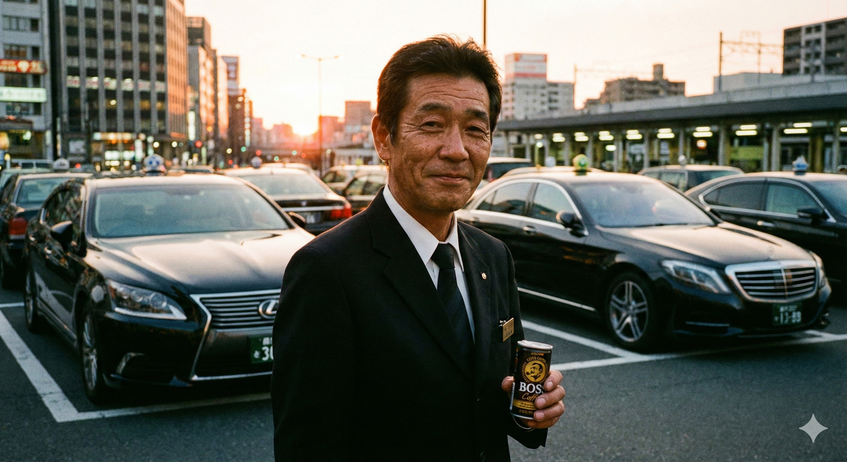 ベテランドライバーの自信